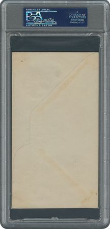 Lot #8338 Eddie Collins Signed Baseball Centennial First Day Cover - PSA/DNA - Image 2
