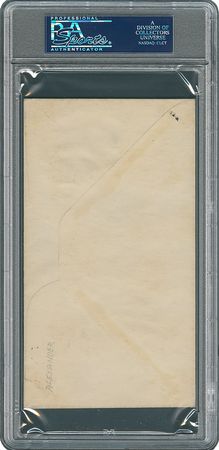 Lot #8334 Grover Cleveland Alexander Signed Baseball Centennial First Day Cover - PSA/DNA - Image 2