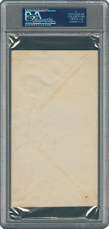 Lot #8343 Nap Lajoie Signed Baseball Centennial First Day Cover - PSA/DNA - Image 2
