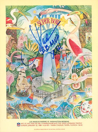 Lot #8468 Amazing Collection of Super Bowl Programs, Set of (35) Signed by the MVPs - Image 4
