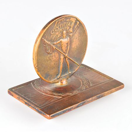 Lot #8494  Los Angeles 1932 Summer Olympics Bronze Participation Medal - Image 2