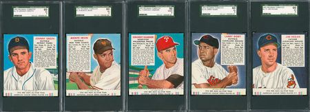 Lot #8043  1952 Red Man Complete SGC Graded Set (52) - Image 4