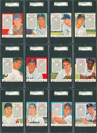 Lot #8064  1955 Red Man Tobacco Complete SGC Graded Set (50) - Image 4