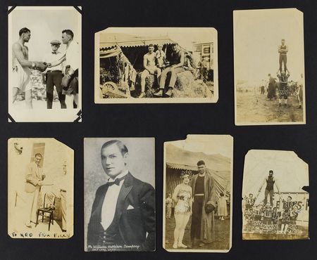 Lot #8458  Early Boxing Original Photo Collection with Jack Dempsey, Jess Willard and Joe Louis - Image 2