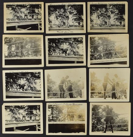 Lot #8458  Early Boxing Original Photo Collection with Jack Dempsey, Jess Willard and Joe Louis - Image 3