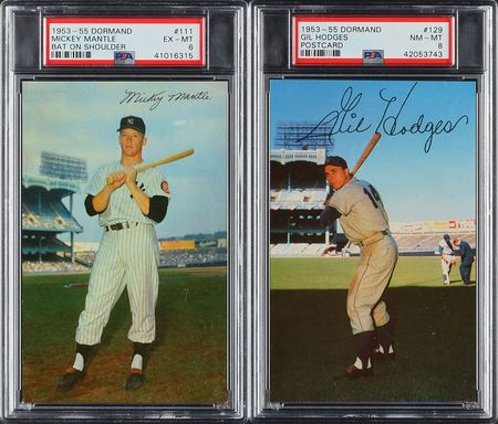 Lot #8057  1953-55 Dormand Postcards Complete Set with Variations - Image 1