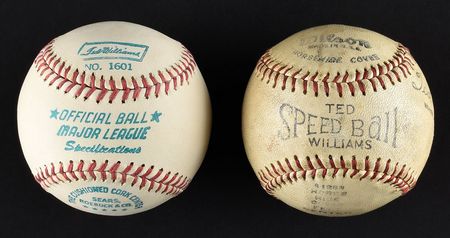 Lot #8432  1950s-1970s Ted Williams Pin and Baseball Collection (8) - Image 2