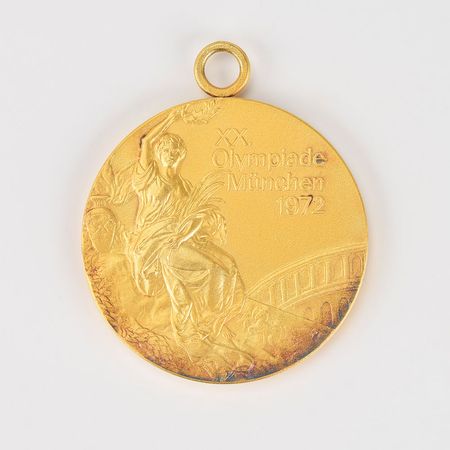 Lot #8489  Munich 1972 Summer Olympics Gold Winner?s Medal with Box - Image 4