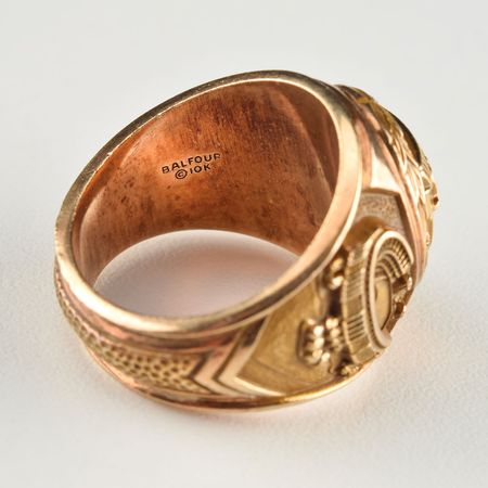 Lot #8441  Rare 1964 New York Mets 10K Gold Ring Presented to Ralph Kiner to Commemorate the Opening of Shea Stadium - Image 5