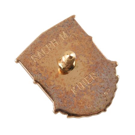 Lot #8442  Ralph Kiner 14K Gold HOF Induction Pin with Movie Reel of the Induction Ceremony and his Speech - Image 4