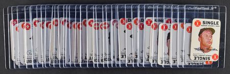 Lot #8117  1968 Topps Game Card Mini Hoard (185) with (6) PSA Graded - Image 2