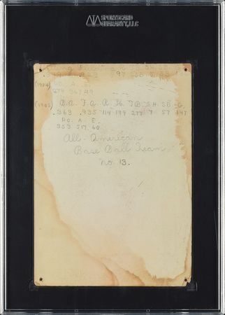 Lot #8006  1904-11 W600 Sporting Life Cabinet Honus Wagner - SGC 1 (Type 4) - Image 3