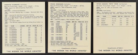 Lot #8093  1964 Kahn's Baseball Complete Set (31) - Image 2