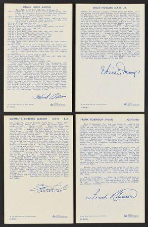 Lot #8108  1968 Dexter Press Baseball Complete Set (77) - Image 2