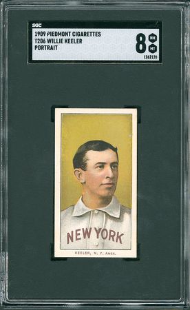 Lot #8010  1909 T206 Piedmont Wee Willie Keeler