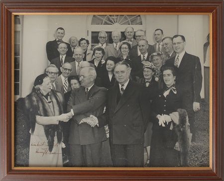 Lot #119 Harry S. Truman Signed Photograph - Image 1