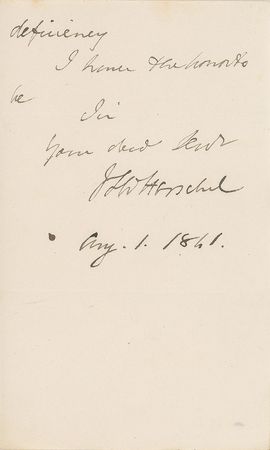 Lot #201 John F. W. Herschel - Image 3