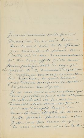 Lot #459 George Sand Handwritten Letter Signed - Image 1