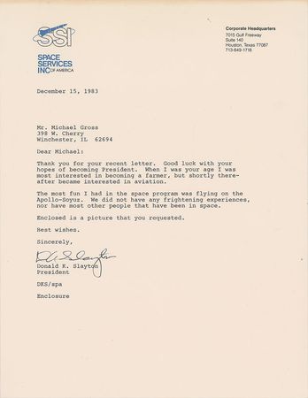 Lot #399 Deke Slayton - Image 2