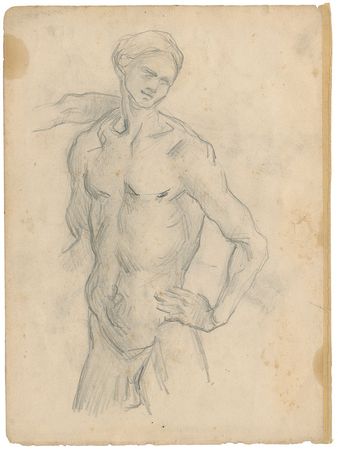 Lot #412 Paul Cezanne: Amazing sketches by Paul Cezanne - Image 1