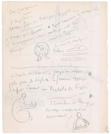 Lot #425 Paul Signac Sketch - Image 2
