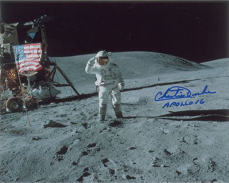 Lot #496 Charlie Duke - Image 1