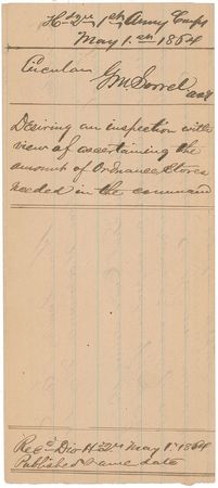 Lot #301 Moxley Sorrel Signed Document - Image 1