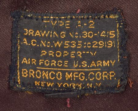 Lot #268 WWII Uniform Items Belonging to Lt. Gerald Arkfeld, 1st Air Commando Group Military Uniform - Image 7