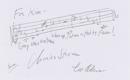 Lot #597 Charles Strouse and Lee Adams Group Lot - Image 1