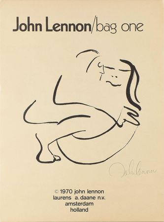 Lot #601 Beatles: John Lennon Bag One Lithos - Image 2