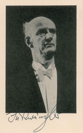 Lot #570 Wilhelm Furtwangler Signed Photograph - Image 1