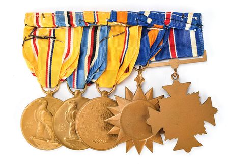 Lot #264 Battle of Midway: Medals and Documents Belonging to Capt. Benjamin Tappan, Jr., USN, Awarded the Distinguished Flying Cross for Actions at Midway: Remarkable archive of a WWII pilot, including his Distinguished Flying Cross awarded for heroism at Midway - Image 7