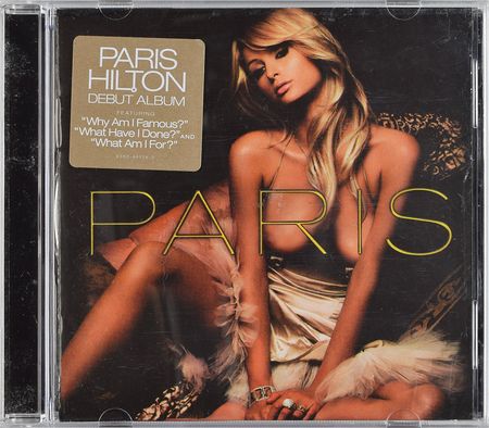 Lot #408 Banksy: Banksy takes aim at Paris Hilton's debut album - Image 1