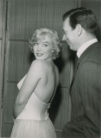 Lot #698 Marilyn Monroe and Yves Montand Photograph - Image 1