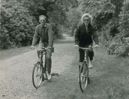 Lot #692 Marilyn Monroe and Arthur Miller Photograph - Image 1