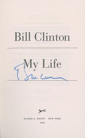 Lot #92 Bill Clinton Book - Image 1