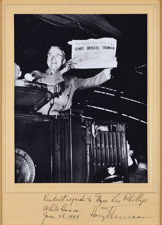Lot #59 Harry S. Truman Signature - Image 2