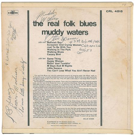 Lot #537 Muddy Waters and Otis Spann Album - Image 1