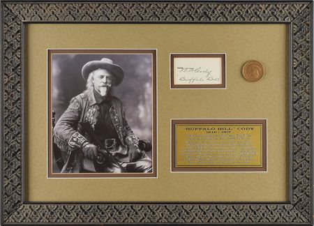 Lot #172 William F. ?Buffalo Bill? Cody Signature - Image 1