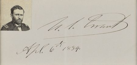 Lot #41 U. S. Grant Signature - Image 2