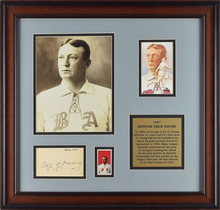 Lot #821 Cy Young Signature - Image 1