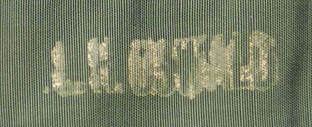 Lot #175 Lee Harvey Oswald: Oswald?s government issue Marine Corp raincoat, stenciled with his name - Image 4