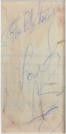 Lot #562 Rolling Stones Signatures - Image 5
