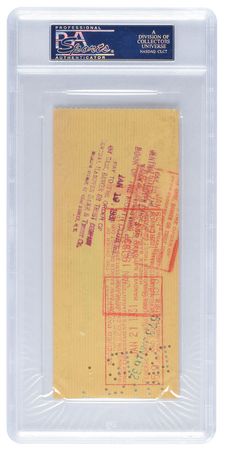 Lot #299 Ernie Pyle Check - Image 2