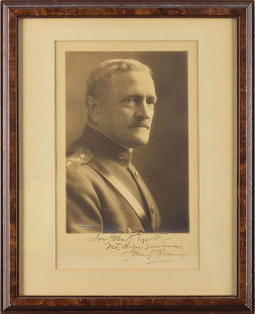 Lot #298 John J. Pershing Signed Photograph - Image 1