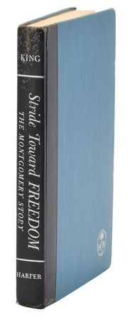 Lot #131 Martin Luther King, Jr: Signed first edition of Stride Toward Freedom?Dr. King's first book - Image 3