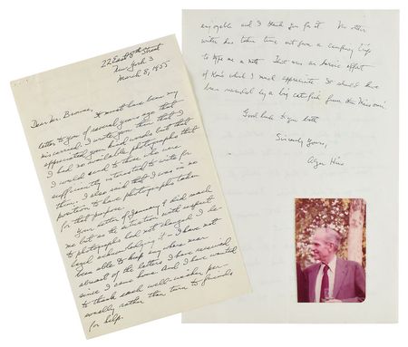 Lot #203 Alger Hiss Group Lot - Image 1