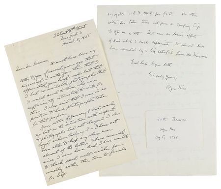 Lot #203 Alger Hiss Group Lot - Image 2