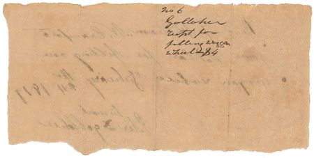 Lot #14 Andrew Jackson Signed Document