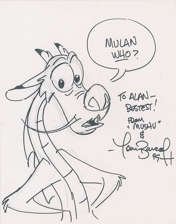 Lot #968 Disney Animators Sketches - Image 3